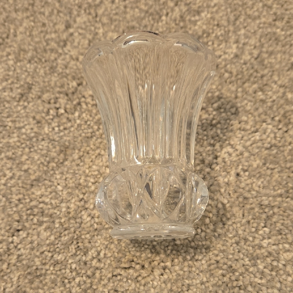 Tiny‎ Lead Crystal Cut Glass Vase